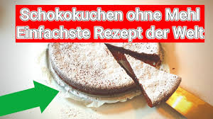 Die typischen grundteige wie rührteig, biskuitteig und mürbeteig, lassen sich aus wenigen zutaten zaubern und sind schnell zubereitet. Einfachste Und Schnellste Schokokuchen Der Welt Youtube