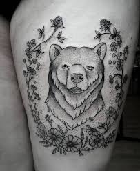 Discover courage, wisdom and ferocious power with the top 50 best traditional bear tattoo designs for men. Stunning Grizzly Bear Tattoo Ideas February 2021 Bear Tattoos Grizzly Bear Tattoos Bear Tattoo Designs