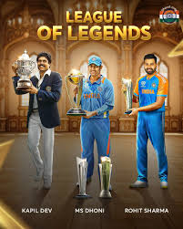 🌟 Kapil Dev 🌟 MS Dhoni 🌟 𝗥𝗼𝗵𝗶𝘁 𝗦𝗵𝗮𝗿𝗺𝗮 🇮🇳 The Hitman is now  a World Cup-winning captain. 📷 Getty • #RohitSharma #SAvIND #SAvsIND  #T20WorldCup #BallaChalegaCupAaega #TeamIndia #BharatArmy #COTI🇮🇳