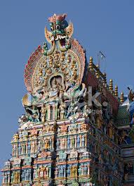 Dieser wunderschöne tempel in der tempelstadt madurai hat 14 gopurams, von denen der höchste 170. Meenakshi Hindu Tempel In Madurai Tamil Nadu Sudindien Stockfotos Freeimages Com