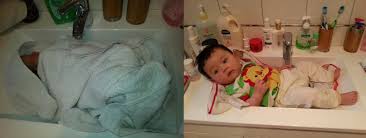 First you will want to prepare some warm water in a glass. Baby Reality Hits Page 6