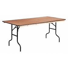36 X 72 Rectangular Wood Folding Banquet Table With Images Wood Folding Table Folding Table Flash Furniture