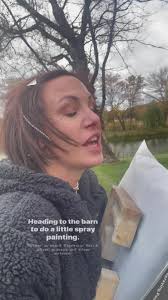 IMPULSE BUY! And seriously 10 out of 10 #spraypainting #crafting  #emilycarriveau #goodwillfinds #repurpose