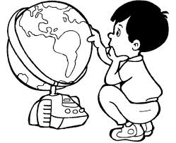 Planeta tierra para colorear, pintar e imprimir. Planeta Tierra Imagenes Resumen E Informacion Para Ninos