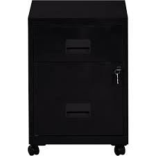 Une belle conception pour des graves de qualité. Caisson Mobile 2 Tiroirs Noir