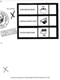 Sementara itu, timbalan speaker dun perak, khalil yahya memberitahu sinar harian bahawa kertas undi khas bagi tujuan undi belah bahagi itu sebenarnya. 39 Cara Menandakan Kertas Undi Anda Selain X Yang Sah Di Sisi Undang Undang