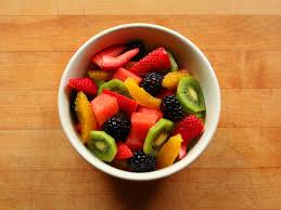 Fruit Salad Watermelon Orange Segments Strawberries Sliced Kiwis And Blackberries Health Food Food Healthy Energy Drinks