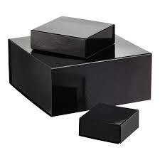 4.7 out of 5 stars with 25 ratings. Glossy Black Collapsible Gift Boxes The Container Store