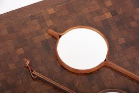 Each design fits into the modern interior display of every home. 1 Of 4 Wall Or Hand Mirror By Bech Starup For Den Permanente Copenhagen