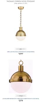 Copy Cat Chic Find Circa Lighting Small Hicks Pendant Vs Candelabra Restoration Warehouse Lambert Penda Favorite Lighting Cool Lighting Vintage Light Fixtures