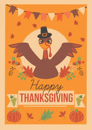 Cream and orange thanksgiving dinner poster. 10 Best Free Printable Thanksgiving Flyer Templates Printablee Com