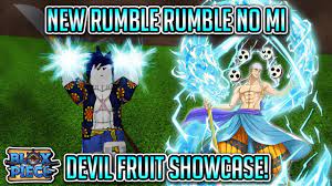 New Rumble Rumble Goro Goro No Mi Devil Fruit Full Showcase The Best Df In Game Blox Piece Youtube