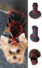Cute Dress For Small Dog Can See My Clothes Store In Etsy This A Puppy Girl Dresses Girl Dog Clothes Small Dog Clothes Girl Dog Clothes Female