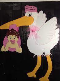 Resultado De Imagen Para Ciguenas Para Baby Shower Para Imprimir Ciguenas Bebes En Foami Baby Shower