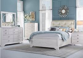 Choose from styles like panel, sleigh, and platform in king, queen, and twin sizes. Shop For A Cindy Crawford Home Westport Place Pearl White 5 Pc Kingupholstered Bedroom At Bedroom Sets Queen White Bedroom Set King Size Bedroom Furniture Sets