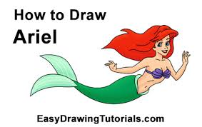 How To Draw Ariel From The Little Mermaid Full Body Because the specific stages only advance when you click play, you'll easily stay on top of them!