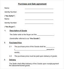 business sales agreement template