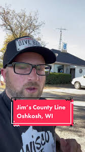 Jim’s County Line just south of Oshkosh, WI #wisconsin #wisco  #wisconsincheck #wiscodivebarsreviews #buschlight #fyp