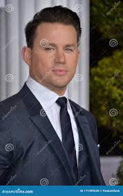 Channing Tatum obraz editorial. Obraz złożonej z portret