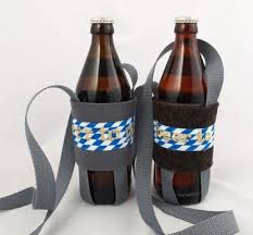 Beer To Go Bierhalter Biertrager Bestickt Biertrager Bierhalter Halte Durch