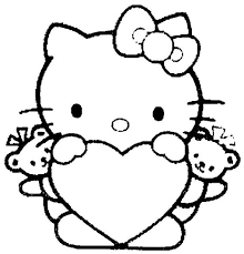 Hello kitty stampa e colora disegniorg. Disegni Da Colorare Hello Kitty