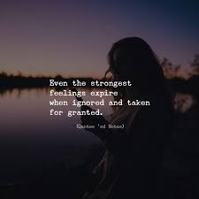 100+ being ignored quotes and sayings feeling like you're being avoided or ignored is a very disheartening feeling, specially from your loved ones. Even The Strongest Feelings Expire When Quotes Nd Notes Facebook