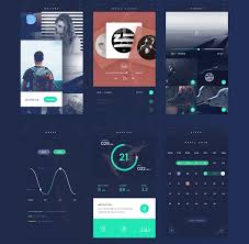 This only works for ios users becaus. Fade App Ui Kit Freebie On Behance