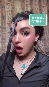 DIY Bangs Cutting Tutorial with Lisaaa_queen and Nouhaila Pop