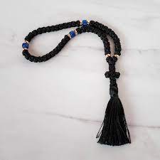 50 Black Blue Chotki Prayer Rope Orthodox Eastern Rosary Jesus Prayer Gift  Monk | eBay