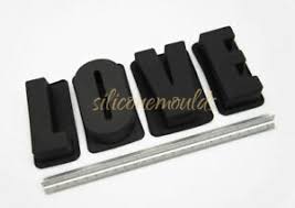 Here's my collection of weird and cool text letters. Love Silicone Alphabet Letters Word Mould Molds For Cake Resin Chocolate Wax Ebay