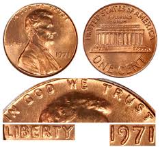 1971 lincoln memorial penny doubled die obverse coin value