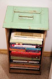 Vintage Drawer Used To Hold Books Nightstand Idea Vintage Drawers Home Diy Old Drawers