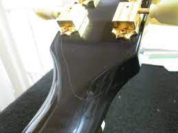 Fixing A Broken Gibson Headstock - Strange Guitarworks