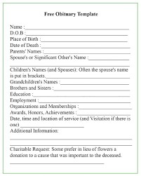 The Interesting Obituary Template Inside Fill In The Blank Obituary Template Digital P Obituaries Template Funeral Program Template Business Card Template Word