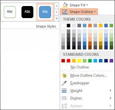 Choose the color you want under theme colors or standard colors. Change The Colors In A Text Box Or Shape Office Support