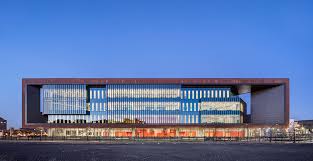 Perkins eastman is a global architecture and design firm guided by the belief that design can have a positive and lasting impact on people's lives. Colored Concrete And Perforated Fins Keep This Downtown School Cool