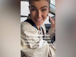 Woman surprises best friend by moving and buying a house just to be closer  to her