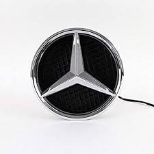 Amazon Com Ihex Auto Xenon White Illuminated Led Car Logo Grid Badge For Mercedes Benz A B C Cls E Glk Gl R Series Mercedes Accessories Mercedes Benz Mercedes