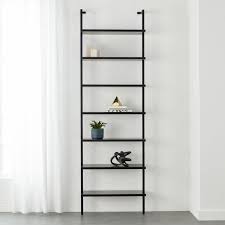 Une bibliothèque d'échelle est une véritable échelle avec des étagères de plus en plus grandes. Modern Bookshelves And Bookcases Wall Ladder Cabinet Cb2 In 2020 Walnut Bookcase Modern Cute766