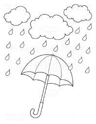 Umbrella Coloring Pages Rain Umbrella Coloring Page Free Printable Coloring Pages Free Printable Coloring