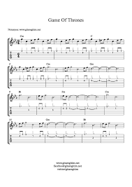 Game Of Thrones Nota Tab Akor Guitar Gitar Nota Tab Score Music Akor Game Gitar Guitar Music No Flut Notalara Dokulmus Muzik Muzik Notalari