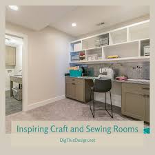 It's important to make sure that your shed space won't damage your. Inspiring Craft And Sewing Rooms Dig This Design