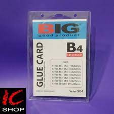 Untuk lebih jelasnya, kalian bisa melihat data di indonesia sendiri, ukuran standard id card pvc untuk karyawan seringnya adalah 85,60 mm x 53,98 mm atau 3,370 x 2,125 dalam satuan inch. Card Case B4 Glue Card Name Tag Tebal Plastik Tempat Id Card Shopee Indonesia