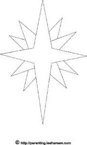 Star Of Bethlehem Christmas Coloring Page Star Of Bethlehem Christmas Coloring Pages Star Template