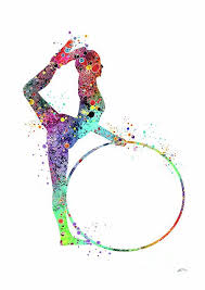 By Svetla Tancheva Gymnastics Wall Art Rhythmic Gymnastics Gymnastics Wallpaper