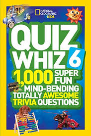 Built by trivia lovers for trivia lovers, this free online trivia game will test your ability to separate fact from fiction. 9781426320859 Quiz Whiz 6 1 000 Super Fun Mind Bending Totally Awesome Trivia Questions National Geographic Kids Quiz Whiz Iberlibro National Geographic Kids 142632085x