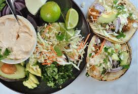 {recipe by natasha of natasha's kitchen} fish tacos recipe here. Spicy Tilapia Tacos With Sriracha Mayo Weekly Menu Prevention Rd