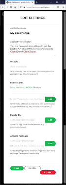 How To Setup A Spotify Api App In The Spotify Developer Portal Codeproject