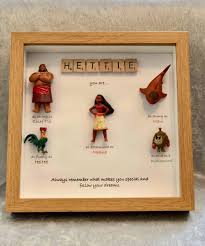 Disney Birthday Gifts For Adults Disney Moana Frame Ft Caring Words Moana Fans Daughter Etsy Disney Decor Friend Birthday Gifts Crafts