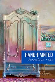 Shop The Turquoise Iris In 2020 Hand Painted Furniture Painted Furniture Refinished Bedroom Furniture